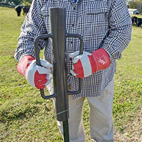 Heavy duty Fence post driver with handle  (3)