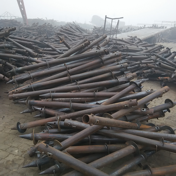 Hot Dipped Galvanized Metal Perfusion piles for Foundation  (11)